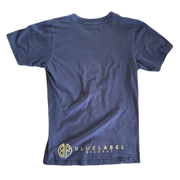 American apparel navy t-shirt with gold details - Picture 4 of 4
